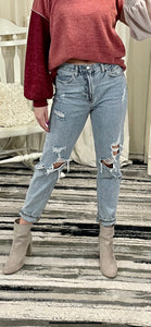 Want To Be Your Girlfriend High-Rise Jeans