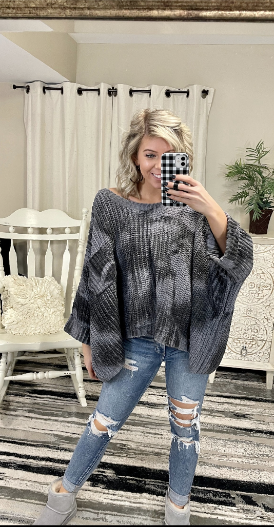 Chill Out Chunky Knit - Charcoal