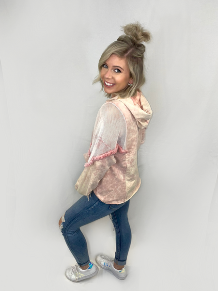 Makin' Me Blush Hooded Top