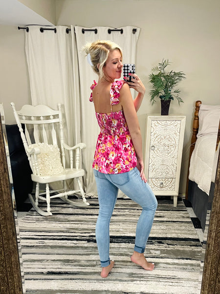 Full Bloom Floral Top