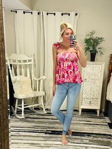 Full Bloom Floral Top